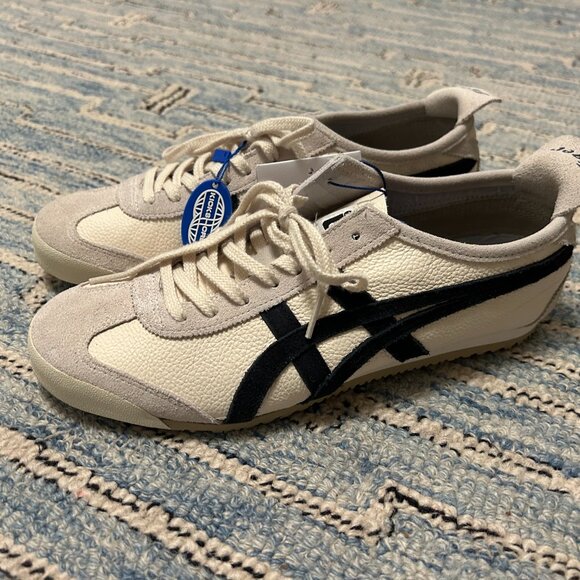 Onitsuka Tiger Mexico 66 Vintage 'Birch Black' US Womens Size 7.5 - Picture 5 of 6
